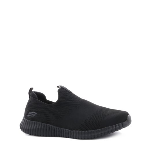 Elite Flex Wasick Wide Fit Sports Shoes in Black | Hannahs