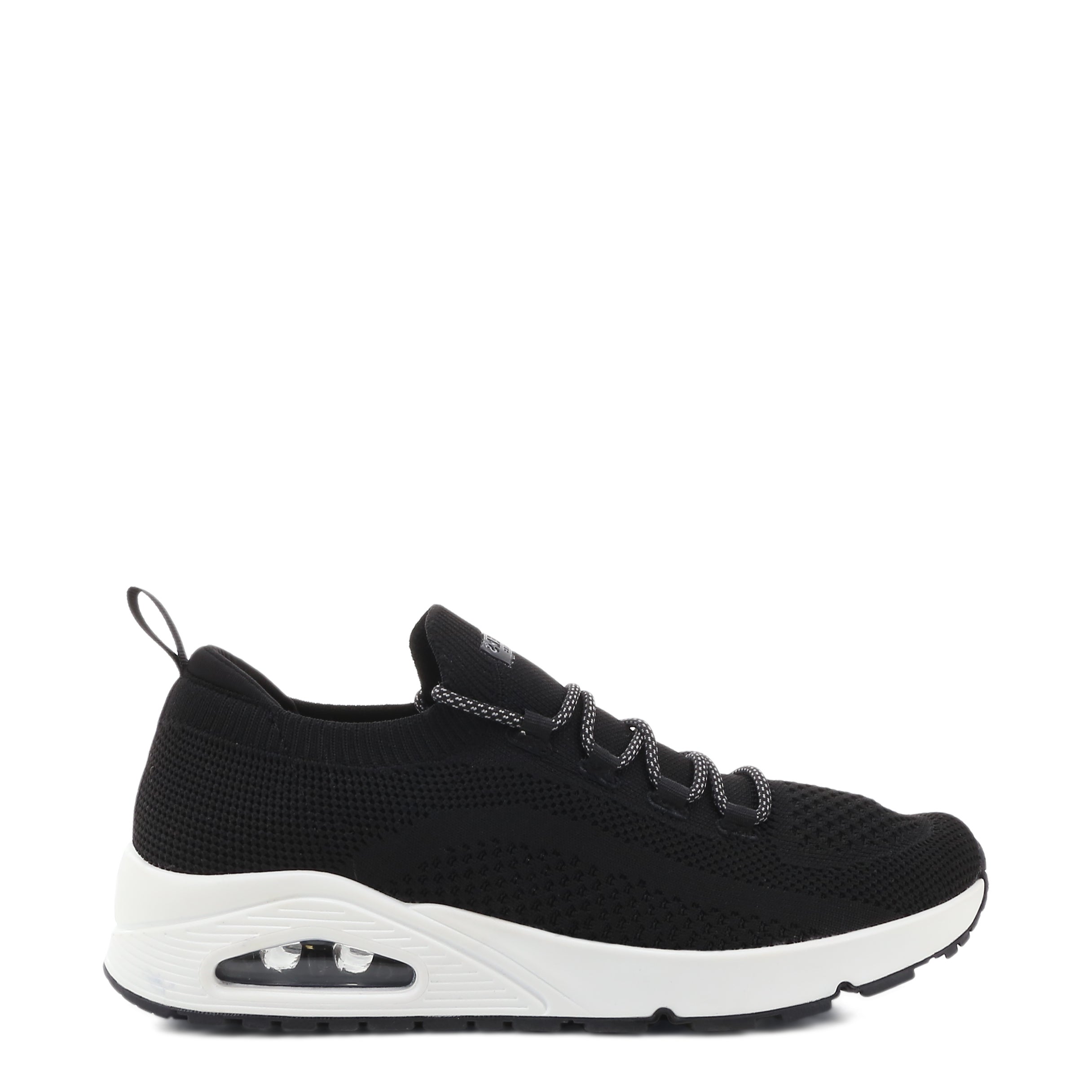 Uno Everywear Men's Sneakers in Black White
