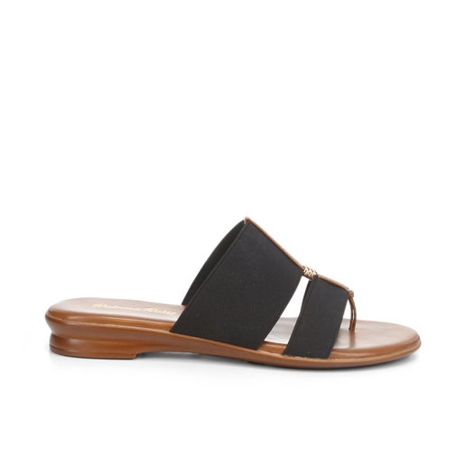 Paloma Rossi Vacation Slides in Black | Hannahs