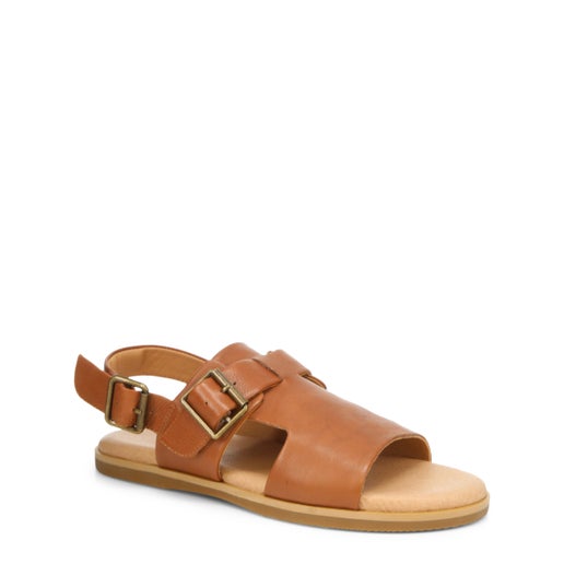 Pina Leather Sandals in Tan | Hannahs