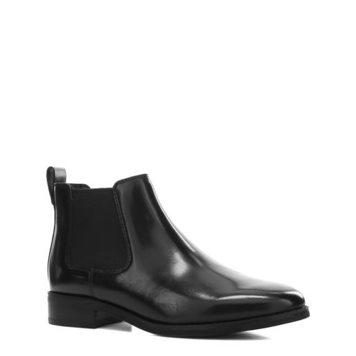 Ria Leather Chelsea Boots in Black | Hannahs