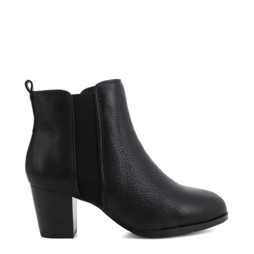 Shade Leather Boots in Black | Hannahs